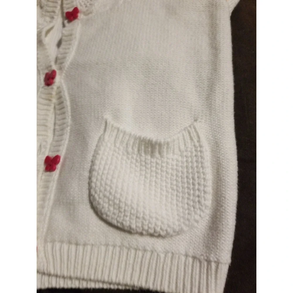 Gymboree butterfly girl sweater 3t